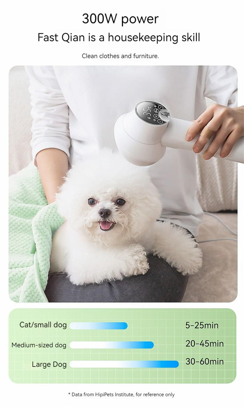 Silent Pet Grooming Dryer Brush: Ultimate Hairdressing Tool for a Flawless Finish